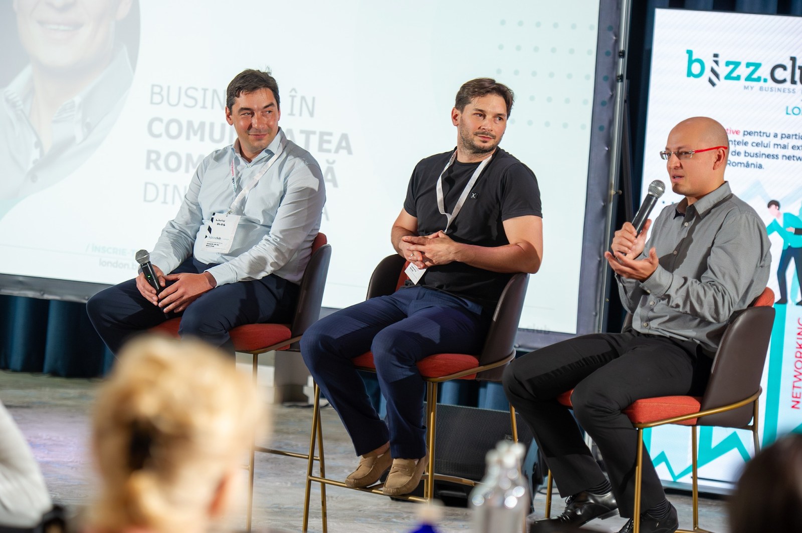 BizzClub London 2024 stage