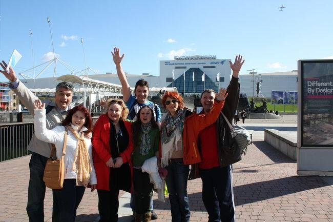 At Tony Robbins UPW event in London