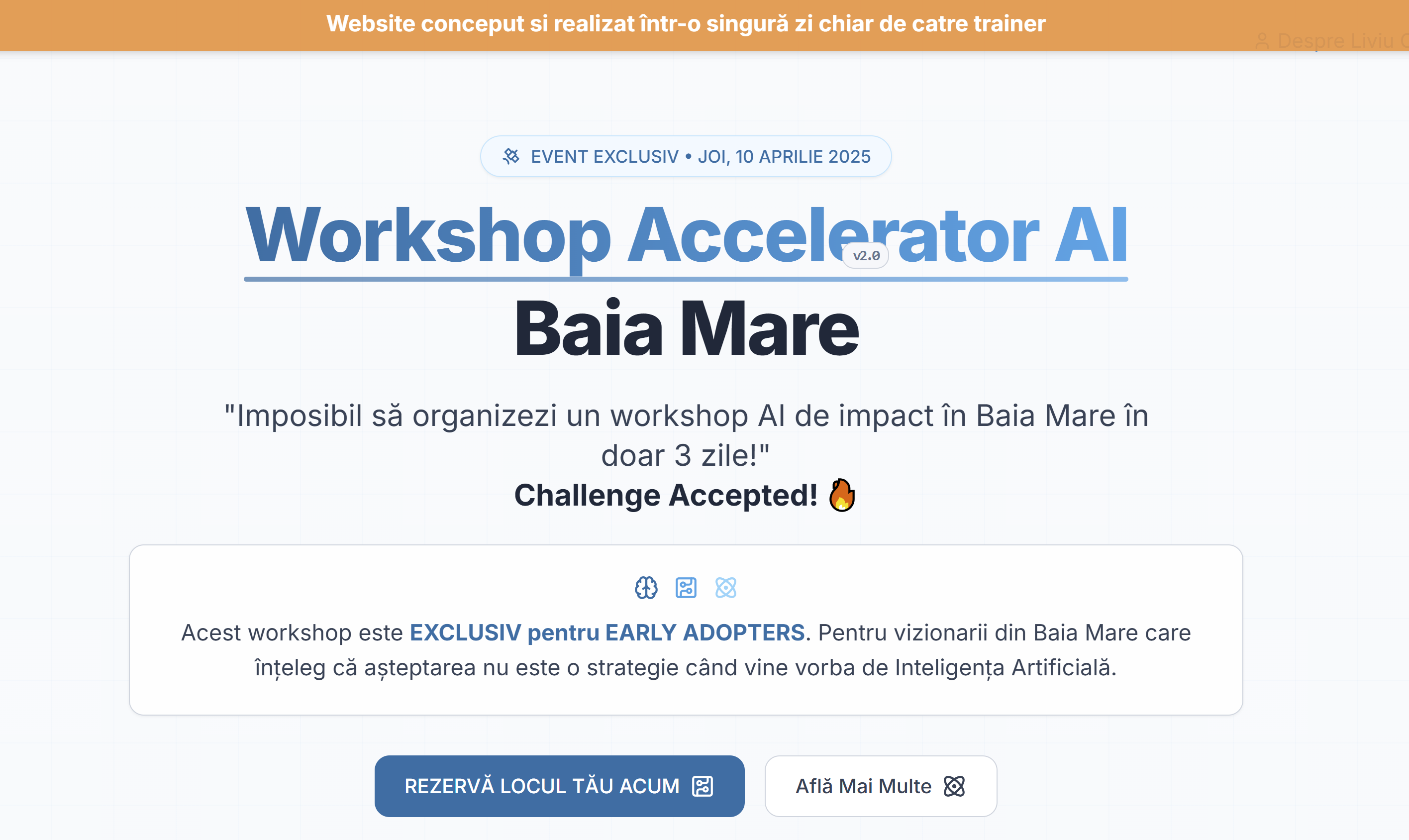 Workshop Accelerator AI