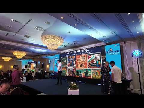 Pitching on stage — AdoptăUn.AI video thumbnail