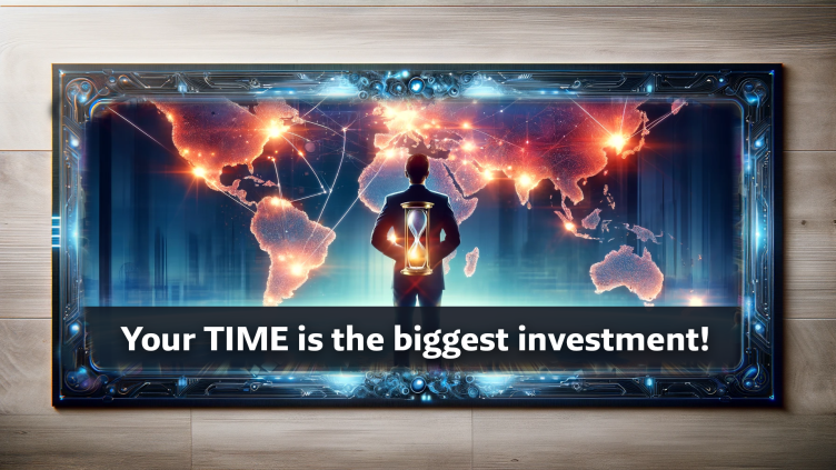 Your TIME is the biggest investment! #NoAI